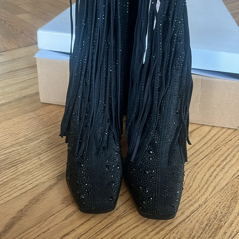 ‼️DELETING 10/1‼️ Jessica Simpson asire rhinestone cowboy boots - NEW WITH BOX - Picture 4 of 9